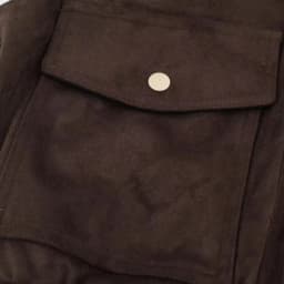 2026 Autumn Women's Elegant Coffee Faux Leather Suede Vest Jackets Lady Retro Pockets Zipper Sleeveless Waistcoats Streetwear