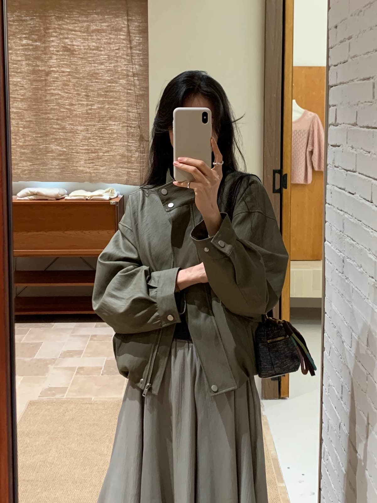 Short PU Leather Jacket Women's Korean Style Shoulder Drop Sleeves Biker Vest Top Autumn Fashion Casual Loose Fit Zipper