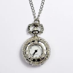 Hot Sale Women Vintage Pocket Watch Quartz Portable Hollow Out 1 Circular Design with Stylish 80cm Chain for Daily Party