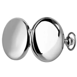 Silver/Black/Gold Smooth Quartz Pocket Watch Men Women Necklace Clock Metal Alloy Watches Pendant with Fob Chain Necklace Gifts