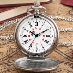 Silver/Black/Gold Smooth Quartz Pocket Watch Men Women Necklace Clock Metal Alloy Watches Pendant with Fob Chain Necklace Gifts