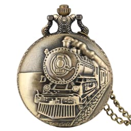 Hot Vintage Quartz Analog Pocket Watch Gift Unisex Arabic Numerals Dial Retro Pendant Necklace Pendant Clock Women Timepiece