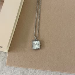 Retro Silver Pocket Watch,Pendant Necklace,Women's Niche High-End Sense,Unique Long Sweater Chain Watch,2026 New Accessories
