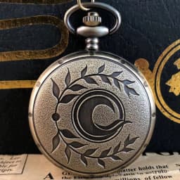 Olive Leaf Pattern Carved Quartz Pocket Watch Vintage Bronze Fob Chain Roman Numerals Face Round Dial Necklace Lucky Timepiece