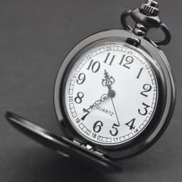 Retro Charm Neutral Fashion Skull Printed Quartz Pocket Watch Steampunk Men's and Women's Necklace Pendant Gift