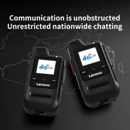 Lenovo Global Walkie Talkie Long Rang Global PPT Walkie-Talkie with SIM Card LIFE TIME Free Transnational POC Radio