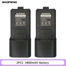 Baofeng UV-5R Battery 3800mAh Walkie Talkie Enlarge Battery 1800mAh BL-5 For UV5RT UV5R UV5RE UV5RA Two Way Radio Power Provider