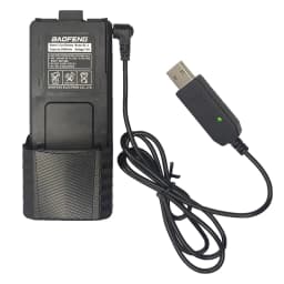 Baofeng UV-5R Battery 3800mAh Walkie Talkie Enlarge Battery 1800mAh BL-5 For UV5RT UV5R UV5RE UV5RA Two Way Radio Power Provider