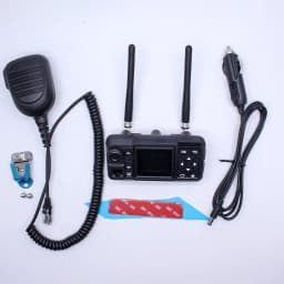 HONGXUN Zello POC Mini Car Radio 4G Network Vehicle Walkie Talkie Dual PTT Vehicle Two Way Radio