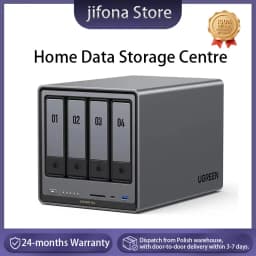 PrivateCloud DXP4800 Four-Bay NAS Home Network Storage Host Server Personal Cloud Drive AI Photo Album File Synchronisation N100