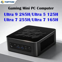 D12 Pro Gaming Mini PC Intel Ultra 9 285H 7 255H 165H 5 125H OCuLink USB4 2x2.5G LAN 2xNVMe Desktop Mini Computer Windows 11