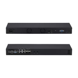 Q20300S9 C3758R 1U Rack Server Pfsense Firewall 4* 10GbE SFP+ and 5* 2.5GbE LAN NAS/VMS Mini PC