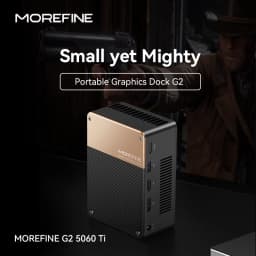MFOREFINE G2 External GPU Dock for RTX 5060 Ti, 16GB GDDR6 Graphics Card Docking Station eGPU Enclosure