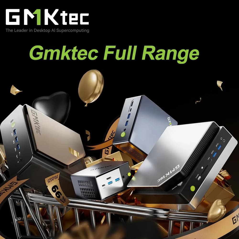 GMKtec MINI PC M5 Plus M6 Ultra M7 Ultra M8 K7 K8 PLUS K10 K11 K12 Office Desktop Gamer Computer NO RAM NO SSD NO OS NO KEY