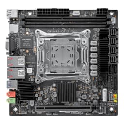 Topton 2x 10GbE LAN C612 ITX NAS Motherboard Intel LGA2011-3 XEON E5 V4 V3 Max 10*SATA 4*NVMe PCIE X16 Firewall Server Mainboard