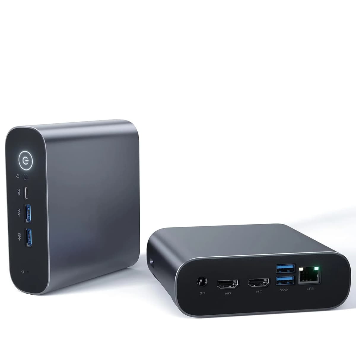 Intel Celeron N5095 N5105 Mini PC 8GB DDR4 128GB SSD WiFi 5 BT5 2.5GBps LAN Windows 11 Gaming Desktop Computer Aluminum alloy