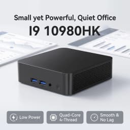 Intel Core I9-10980HK Mini PC 16GB 32GB RAM 512GB 1/2TB SSD Bluetooth 5.0 WiFi6 1000M Ethernet Windows 11 Gaming Office PC