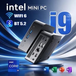 Intel I9 Mini PC Windows 11 Mini PC Intel Core I9 10980HK Intel Core I3 6100U Intel N150 For Office Study Mini Host 16GB RAM 1/2TB SSD Mini PC Intel UHD Graphics PC Mini WiFi 6 BT5.2 Mini Host 3-Screen Display Mini Computer