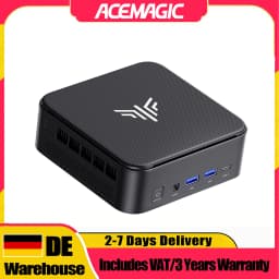 ACEMAGIC AMD Ryzen 5 7430U 16Gb/32Gb Ram 512Gb Ssd Windows 11 Pro Mini Pc (Air Cooling Windows 11 Pro 6C/12T 4K Uhd Wi-Fi 6 Bluetooth 5.2 Gigabit Lan)