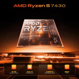 ACEMAGIC AMD Ryzen 5 7430U 16Gb/32Gb Ram 512Gb Ssd Windows 11 Pro Mini Pc (Air Cooling Windows 11 Pro 6C/12T 4K Uhd Wi-Fi 6 Bluetooth 5.2 Gigabit Lan)