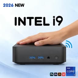 Portable Mini PC Intel Core I9 10980HK N150 Gaming Computer Windows 11 Pro 32GB RAM 2TB SSD WIFI6 BT5.2 Office 3 Years Warranty