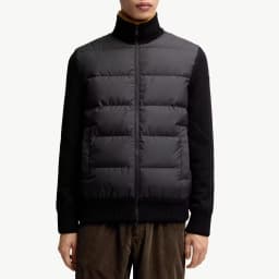 Winter Cotton-padded Long-sleeved Stand-up Neck Sweater Jacket Casual Warm Cotton-padded Jacket Men's Clothing