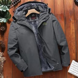Big Size 9XL Men's Waterproof Parka Hooded Fleece Winter Jacket Male Plus Large Work Snow Thick Warm 5XL Fat Heavyweight Fishing