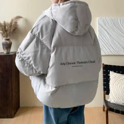 Winter Bread Jacket Winter for Men Fashion Warm Male Parkas Big Size Letter Print Men's Cotton Coat Oversize Men Clothing 2024