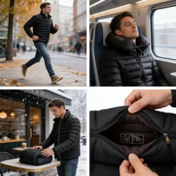 Winter Men's Warm Padded Jackets Fashion Men Stand Collar Cotton Thermal Parkas Coats Men Thicken Windbreaker Jackets Clothing