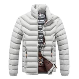 Winter Men's Warm Padded Jackets Fashion Men Stand Collar Cotton Thermal Parkas Coats Men Thicken Windbreaker Jackets Clothing