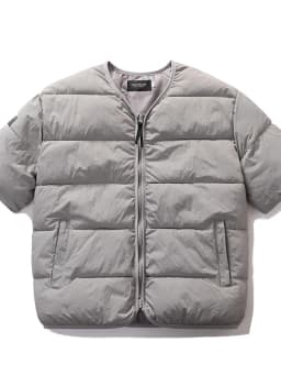 Warm Cotton Jacket Short Sleeve Unisex Youth Fashion Winter Outerwear Student Cotton Clothes Korean Style Loose Fit CleanFit