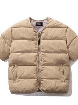 Warm Cotton Jacket Short Sleeve Unisex Youth Fashion Winter Outerwear Student Cotton Clothes Korean Style Loose Fit CleanFit
