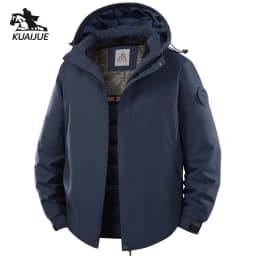 Men's Jacket Stand Collar Men's Parka Winter New down Jacket Fleece Warm Jackets Men Business Leisure Coat Baseball Coats 8826