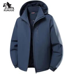 Men's Jacket Stand Collar Men's Parka Winter New down Jacket Fleece Warm Jackets Men Business Leisure Coat Baseball Coats 8826