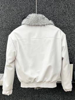 Men's Faux Fur Collar Short Parka Jacket Trendy Street Style Casual Male Thicken Warm Plush Cotton‑Padded Winter Outerwear