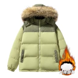New Style Hooded Warm Parkas Coats for Men Outdoor Comfortable Windproof Male Clothes Fashion All-match Outerwear Winter Thicken