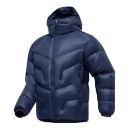 Winter Outdoor Hooded Men Parkas Fashion Extra Warm Padded Coat Casual Comfortable All-match Male Clothes Solid Color Quality
