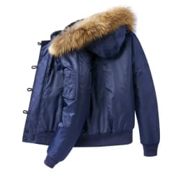 Military Fur Collar Hood Warm Tactical Bomber Winter Jackets Men Hooded N2B Outwear Coats Windproof Flight Pilot Jackets