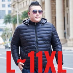 Big Size 11XL Men Casual Parka Hooded Winter Jacket Male Cotton Padded Plus Large Warm Autumn Coat 6XL 7XL 8XL 9XL 10XL 5XL Fat