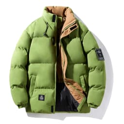 Winter Trend New Style Parkas for Men Casual All-match Thicken Cotton Jackets Stand Collar Comfortable Outerwear Fashion Warm