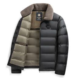 Fur Collar Parkas Men Winter Thicken Casual Outwear Parka Jacket Men's Slim Outwear Waterproof Warm Outwear Padded Puffer Coat