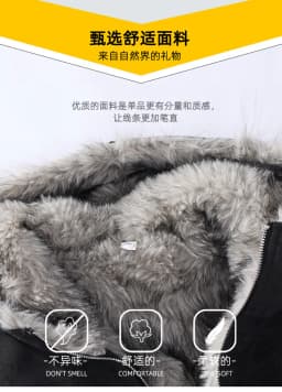 Mens Simple Fashion Parkas Versatile High Grade Parkas New Mens Fleece Lined Thickened Washed Coat Brand Loose Fashion Coat