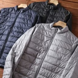 Self-Heating Thermal Inner Lightweight Windproof Warm Stitching Stand Collar Cotton Jacket Men's Autumn Winter Clothing