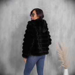Women Faux Fur Short Coats Jackets Hooded Coat Thick Warm Y2k Streetwear Jacket Elegant Work Outerwear Autumn Winter 2026