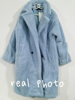 Bella Philosophy Women Winter Faux Fur Warm Long Coat Long Sleeve Female Thick Teddy Bear Coat Casual Loose Oversize Outwears