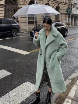 Bella Philosophy Women Winter Faux Fur Warm Long Coat Long Sleeve Female Thick Teddy Bear Coat Casual Loose Oversize Outwears