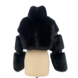 DEAT 2025 Autumn Winter New Women's Short Faux Fur Coat High Quality Solid Color Versatile Overcoat Female Trendy 11A06807