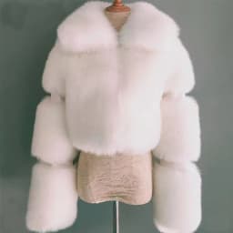 DEAT 2025 Autumn Winter New Women's Short Faux Fur Coat High Quality Solid Color Versatile Overcoat Female Trendy 11A06807