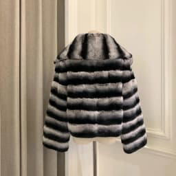 Fashion New Faux Fur Women Coat Elegant Lady Contrast Color Faux Rex Rabbit Fur Coats Winter Warm Long Sleeves