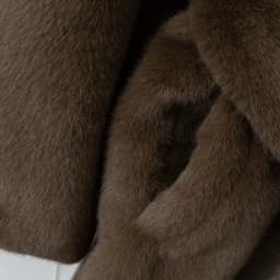 Women Shawl Collar Faux Fur Coat, Single‑Breasted Warm Fluffy Plush Jacket with Waist Belt, Elegant Autumn Winter Outerwear